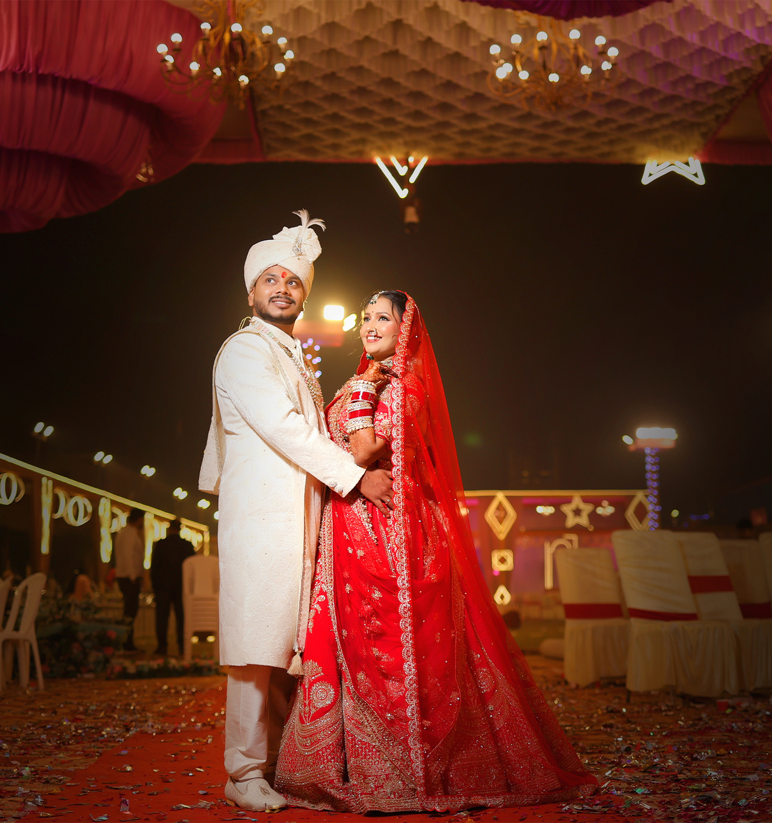 Wedding couple
